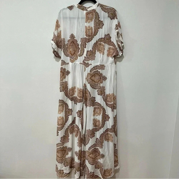 H&M paisley midi print dress 12 - Picture 3 of 7